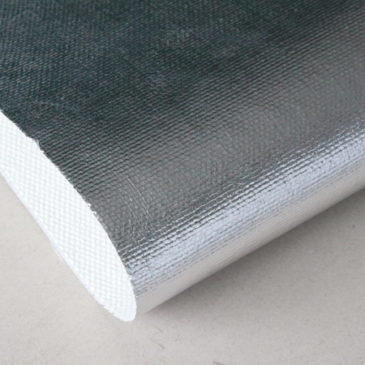 Aluminized fiberglass fabric