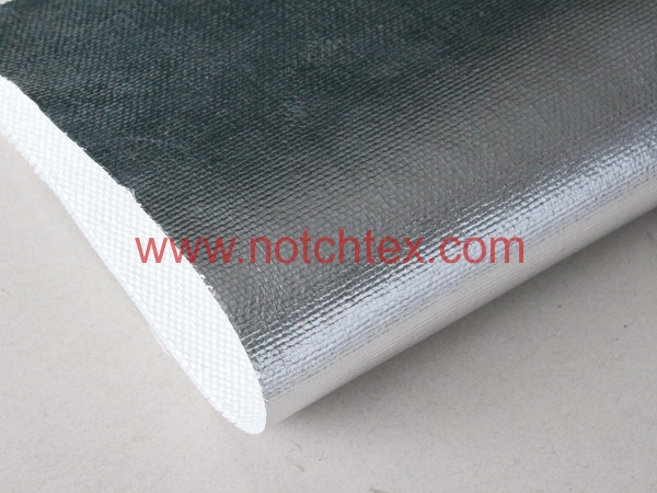 Aluminium Coated fiberglass Fabric