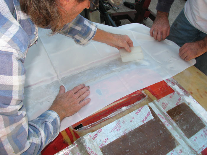 Fiberglass cloth, mat cutters